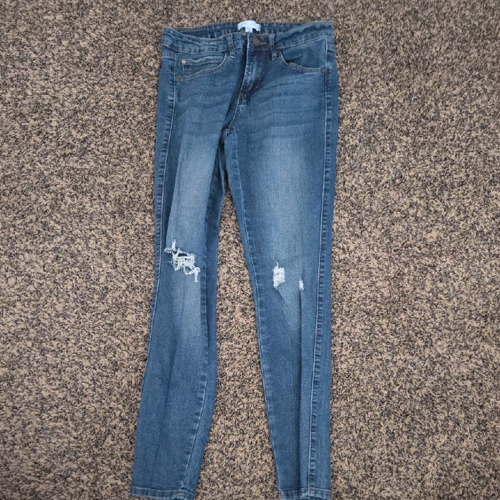 Kendall & Kylie Blue Skinny Jeans